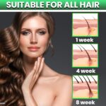 Hair Growth Elixir | Natural Hair Growth Oil for Scalp & Beard | Hair fall control Serum for Women & Men | Rosemary, Castor Oil, Biotin | Treatment for Longer Hair & Beard | 4.05 Fl Oz - Image 7