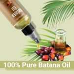 RAW Batana Oil for Hair Growth, Dr Sebi Organic Unrefined Batana Oil from Honduran, 100% Pure & Natural Hair Growth for Thicker & Stronger Hair - 2 FL OZ - 60Ml - 1Pack - Image 3