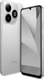 BLU Bold K12 | 2025 | Unlocked | 6.8” HD+ 120Hz Infinity Display | 50MP Main + 8MP Selfie Cameras | 128GB Internal Storage | US Version | US Warranty | Silver - Image 2