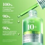 Anua Azelaic Acid 10 Hyaluron Redness Soothing Serum, Facial Serum for Blemish-Prone & Oily-Prone Skin, Lightweight & Hydrating Blemish Care, Hyaluronic Acid, Korean Skincare, 1.01 fl oz. - Image 7