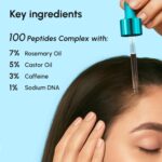 MAREE Hair Growth Serum - Caffeine Peptides Castor Rosemary Oil for Hair Growth - Products for Women & Men - Hair Oils for Hair Growth - Hair Regrowth Tonic - Scalp Serum - Suero Para El Cabello - Image 7
