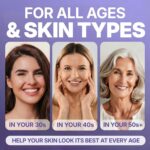 Glowmedik Pro-Collagen Retinol Cream – Anti-Aging Face Moisturizer for Aging Skin & Wrinkles – Collagen Face Cream with Hyaluronic Acid – Night Cream for Women & Men – Made in USA – 1.7 fl oz - Image 3