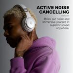 Raycon The Everyday Wireless Bluetooth Over Ear Headphones, with Active Noise Cancelling, Awareness Mode and Built in Microphone, IPX 4 Water Resistance, 40 Hours of Battery Life (Black) - Image 4