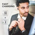 Monster Achieve 100 AirLinks Wireless Earbuds,Super Fast Charge,Bluetooth 5.0 in-Ear Stereo Headphones with USB-C Charging Case,Built-in Mic for Clear Calls,Water Resistant Design for Sports - Image 4