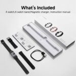 Smart Bracelet, Subscription-Free 24/7 Health Tracking, Heart Rate, SpO2, HRV & Sleep Tracker with IPX8 Waterproof, Wearable Activity & Fitness Tracker, 7-Day Battery, 2 Bands (Black) - Image 10