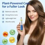 Hair Growth Serum Roll On with 3% Rosemary,3% Batana Oil,2% Pea Extract,2% Ginger Root Oil,Stronger Root,stimulate follicle,Hair Thicker,Hair Loss Treatment,Hair Growth Serum(30ML/1.01FL.OZ) - Image 3
