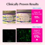 EQQUALBERRY NAD+ Peptide Boosting Cream – NAD+ 5% & 13 Peptides Anti-Aging Korean Skincare Face & Body Cream | Firming & Lifting Pink Neck Cream for Sagging Skin (1.69 fl.oz / 50ml) - Image 4