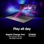 Lenovo LOQ Essential – AI-Powered Student Gaming Laptop - Intel® Core™i5-12450HX - 15.6" FHD IPS Display – 144Hz Refresh Rate – NVIDIA® GeForce RTX™ 4050 – 8GB Memory – 512GB SSD Storage – Luna Grey - Image 10