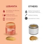 Lebanta Raw Batana Oil for Hair Growth - 100% Pure, Organic 4oz Batana from Honduras for Thick and Strong Natural Hair - Dr. Sebi Unrefined Cold Pressed Cosmetic Scalp Mask Gifts for Women (1 Pack) - Image 5