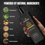 Root Activator Shampoo for Men: Hair Growth Shampoo for Thinning Hair, Hair Loss & Scalp Health – Natural Herbal Formula with Cooling Sensation – Sulfate-Free - Image 5