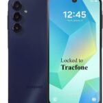 TracFone Samsung Galaxy A16 5G, 128GB, 50MP Triple Camera, Android 6.7" FHD+ Super AMOLED 90Hz Display [Activation Promotion Incl: 1500Min/1500Txt/1500MB, 365 Days Service Plan] Locked to BLK