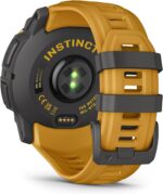 Garmin Instinct® 3 – 50 mm, Solar, Rugged Outdoor GPS Smartwatch, Built-in Flashlight, Alpine Rush Collection Limited Edition Color, Sunburst with Sunburst/Gray Band - Image 5