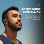 Raycon Fitness Bluetooth Wireless Earbuds + Microphone with Active Noise Canceling, Sweat & Water-Resistant Earphones, Running Headphones, Ear Buds Wireless Bluetooth 56 Hours Playtime (Black) - Image 4