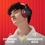 Million Sold Classic E7 Active Noise Cancelling Headphones with Upgraded HD Sound, Wireless Bluetooth Headphones Over The Ear Unequaled Comfort, Vivid Deep Bass, for Home Office Travel Birthday Gift - Image 3