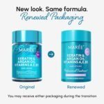 MAREE Hair Serum for Frizzy Dry Hair – Styling Capsules with Keratin, Argan Oil, Vitamins A E B5 – UV & Heat Protectant Frizz Control Serum for Women – Aceite Para el Cabello Treatment | for Frizzy, Styling Capsules, with Jojoba, for Women, Frizzy, Damaged - Image 12