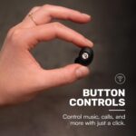 Raycon Everyday Classic Bluetooth Wireless Earbuds + Microphone with Active Noise Canceling, Sweat & Water-Resistant Earphones, Ear Buds Wireless Bluetooth 32 Hours Playtime (Black) - Image 5