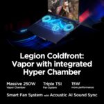 Lenovo Legion Pro 7i – AI-Powered Gaming Laptop – Intel® Core Ultra 7 255HX – 16" WQXGA PureSight OLED Display – 240Hz – NVIDIA® GeForce RTX™ 5070 Ti – 32GB Memory – 2TB Storage – PC GamePass - Image 9