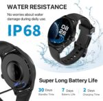 Smart Watch, HD Smartwatch for Men Women (Answer/Make Calls), Fitness Watch with 100+ Sport Modes, IP68 Waterproof/Heart Rate/Sleep Monitor, Activity Trackers for iOS/Android - Image 7