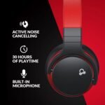 Million Sold Classic E7 Active Noise Cancelling Headphones with Upgraded HD Sound, Wireless Bluetooth Headphones Over The Ear Unequaled Comfort, Vivid Deep Bass, for Home Office Travel Birthday Gift - Image 2