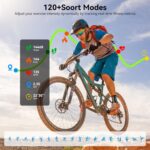 Smart Watches for Men Women, 1.83" HD Touchsreen, Bluetooth Calling, 5 ATM Water-Resistance, 130+ Sports Modes, Health, Fitness & Sleep Tracker, Timer, Pedometer, Fitness Watch for Android/iOS, Black - Image 3