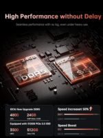 KAIGERR 2026 Gaming Laptop, 24GB DDR5 512GB NVMe SSD Laptop Computer with AMD Ryzen 7 H255(8C/16T, Up to 4.9GHz), 16.0 inch Windows 11 Laptop, Radeon RX Vega 8 Graphics,WiFi 6, Backlit KB - Image 3