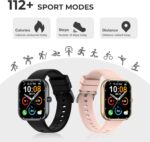 Smart Watch for Men Women, 1.83" HD Touchscreen Fitness Watch with Bluetooth Call&Message Notifications, 110+Sport Modes, 24/7 Heart Rate/Sleep Monitor, IP68 Waterproof Fitness Tracker for Android iOS - Image 3