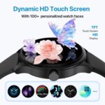 Smart Watch, HD Smartwatch for Men Women (Answer/Make Calls), Fitness Watch with 100+ Sport Modes, IP68 Waterproof/Heart Rate/Sleep Monitor, Activity Trackers for iOS/Android - Image 6