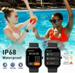 Smart Watch(Answer/Make Call BT5.4), 2026 New Smartwatch for Men Women, 1.96" HD Touch Fitness Watch with 110+ Sport Modes/Heart Rate/Sleep Monitor/Pedometer, IP68 Waterproof Fitness Activity Tracker - Image 7