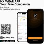 Smart Bracelet, Subscription-Free 24/7 Health Tracking, Heart Rate, SpO2, HRV & Sleep Tracker with IPX8 Waterproof, Wearable Activity & Fitness Tracker, 7-Day Battery, 2 Bands (Black) - Image 8