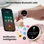 Smart Watches for Women, 1.27" HD Fitness Tracker with Bluetooth Calls(Answer&Make) IP68 Waterproof Smartwatch Compatible IOS/Android, 100+ Sport Modes Watch with Heart Rate/Sleep Monitor Pedometer - Image 5
