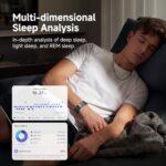 Smart Bracelet, Subscription-Free 24/7 Health Tracking, Heart Rate, SpO2, HRV & Sleep Tracker with IPX8 Waterproof, Wearable Activity & Fitness Tracker, 7-Day Battery, 2 Bands (Black) - Image 5