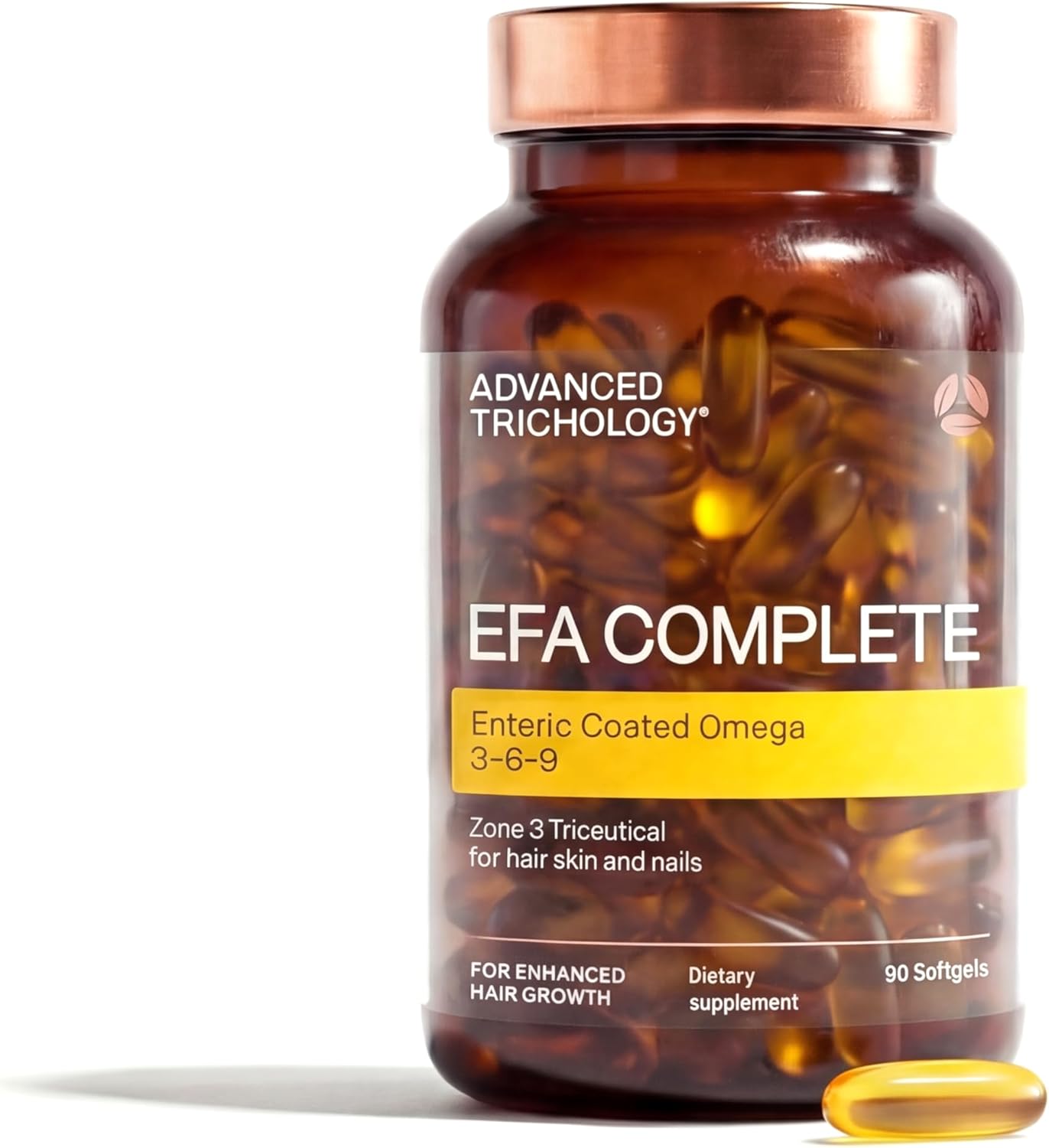 71zIaoiYavL._AC_SL1500_.jpg EFA Complete with Optimal Omega 3 6 9 Levels of Potency Flax Oil, Fish Oil, Borage Oil, and Evening Primrose Oil 800mgs (90count) 3rd Party Tested - High in GLA and 369 Omegas - Image 1