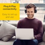 Jabra Evolve2 65 Bluetooth Wireless Headset with Mic for Calls and Music, Dual-Ear Headphones with USB-A Adapter and Charging Stand, Up to 37 Hours Battery, Works with Microsoft Teams, Black - Image 6