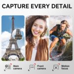 TCL 60 XE NXTPAPER 5G Cell Phone, AT&T, T-Mobile & Verizon Unlocked Android Smartphone, 8GB+256GB, 6.8" 120Hz Paper-Like Display, AI Features, 5010mAh Battery, Advanced Camera System, Space Blue - Image 5