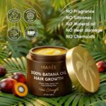 MAREE Batana Oil for Hair Growth – 100% Natural Botana Oils Hair Growth – Raw Batama Oil Paste from Honduras – Density, Thickness & Scalp Soothing for Women and Men – Aceite de Batana Para el Cabello - Image 9