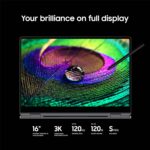 Samsung 16” Galaxy Book5 Pro 360 Copilot+ PC, AI Computer, Intel Core 7 Ultra Processor, 3K AMOLED (2880x1800) Touchscreen, S Pen,120Hz, Dolby Atmos, Student Laptop, Lightweight, All-Day Battery Life - Image 4