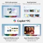 acer Aspire 14 AI Copilot+ PC | 14" WUXGA Display | Intel Core Ultra 5 Processor 226V | NPU: Up to 40 Tops - GPU: Up to 53 Tops | Intel ARC 130V | 16GB LPDDR5X | 512GB SSD | Wi-Fi 6E | A14-52M-51S1 - Image 2