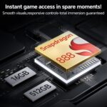 Unlocked Phones WK17, Android 15 Cell Phones, 5000mAh Battery, 16GB+512GB Smartphone 6.9" HD Screen/104MP+32MP Camera/Snapdragon 888 Processor, 5G Network, Face ID/WiFi/Bluetooth/GPS (Orange) - Image 4