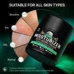 Mens Face Moisturizer Anti-Aging Cream - Lightweight After Shave Lotion for Men - Day & Night Hydrating Skin Care with Niacinamide Collagen Ceramides - Fast-Absorbing Non-Greasy 1.85oz - Image 3