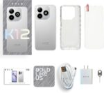 BLU Bold K12 | 2025 | Unlocked | 6.8” HD+ 120Hz Infinity Display | 50MP Main + 8MP Selfie Cameras | 128GB Internal Storage | US Version | US Warranty | Silver - Image 6