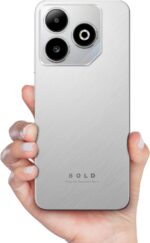 BLU Bold K12 | 2025 | Unlocked | 6.8” HD+ 120Hz Infinity Display | 50MP Main + 8MP Selfie Cameras | 128GB Internal Storage | US Version | US Warranty | Silver - Image 5