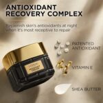 L'Oreal Paris Age Perfect Anti-Aging Midnight Cream, Face Moisturizer to Reduce Wrinkles and Firm Skin, 1.7oz + Serum Sample - Image 5