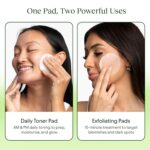 JiYu Toning Polish Pads - Korean Skincare for Dark Spots, Wrinkles & Dull Skin - Hydrating Facial Treatment with Snail Mucin, Niacinamide, Peptides & Centella - 100 Count - Image 6
