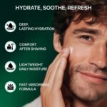 Mens Face Moisturizer Anti-Aging Cream - Lightweight After Shave Lotion for Men - Day & Night Hydrating Skin Care with Niacinamide Collagen Ceramides - Fast-Absorbing Non-Greasy 1.85oz - Image 7