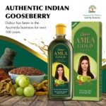 Vatika Naturals Amla Hair Oil – Nourishing Herbal Hair Oil for Stronger, Thicker & Shinier Hair – Enriched with Amla Extracts to Reduce Hair Fall, Strengthen Roots & Promote Healthy Growth – 300ml - Image 3
