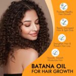 Raw Batana Oil, 100% Natural Organic Hair Growth Oil for Men & Women, Sourced from Honduras, Pure, Unrefined, Enhances Thickness, Prevent Hair Loss 4 Oz - Image 3