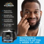 Men's Face Moisturizer Cream - Anti Aging & Wrinkle - Men's Shave Lotion - Made in USA - Collagen, Hyaluronic Acid, Vitamins E & A, Avocado Oil - Age Facial Skin Care, Day & Night Moisturizing, 2 oz - Image 5