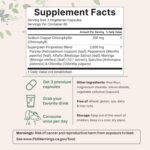 Micro Ingredients Chlorophyll Super Greens Complex | 240 Veggie Capsules with Parsley, Moringa, Spirulina, Chlorella, & More | Gluten-Free, No Additives - Image 2