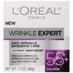 L'Oreal Paris Wrinkle Expert 55+ Anti-Aging Face Moisturizer with Calcium, Non-Greasy, Suitable for Sensitive Skin 1.7 fl. oz - Image 2