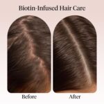 Kitsch Rosemary Oil for Hair Growth – Pre-Wash Hair Oil with Castor, Biotin, Jojoba – Hair Care, Adds Shine, Strengthens Roots, Scalp Treatment | Ideal Gifts for Women – Lavender Scent, 60mL - Image 4